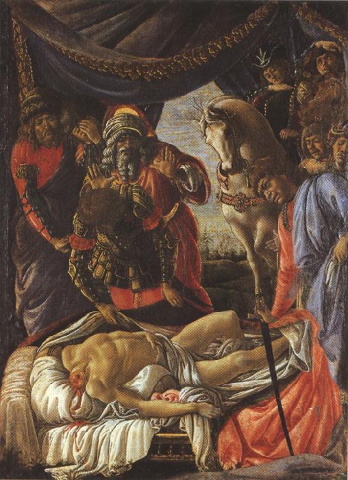 Sandro Botticelli Discovery of the Body of Holofernes (mk36)